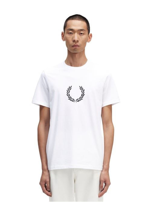 FP LAUREL WREATH GRAPHIC T-SHIRT FRED PERRY | FP-M5632/0100